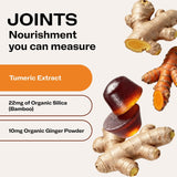 Vimergy Turmeric Supplement on a wooden table