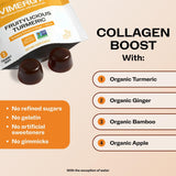 Vimergy Turmeric Supplement side view showing ingredients