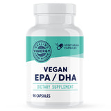 Vimergy Vegan Omega-3 Capsules bottle front view