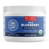 Vimergy Wild Blueberry Powder 120g front view with packaging