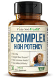 Vimerson Health B-Complex Vitamins front view of the bottle