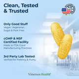 Vimerson Health B-Complex Vitamins with Choline and Inositol on a wooden table