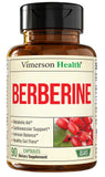 Vimerson Health Berberine Powder Capsules 1800mg front view