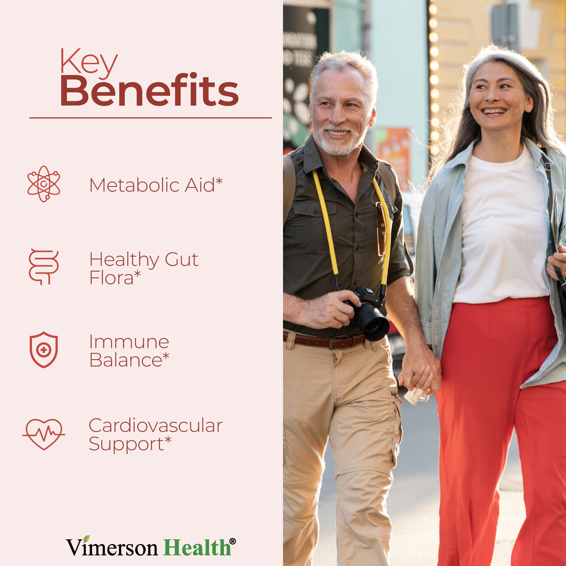 Vimerson Health Berberine Powder Capsules 1800mg side view