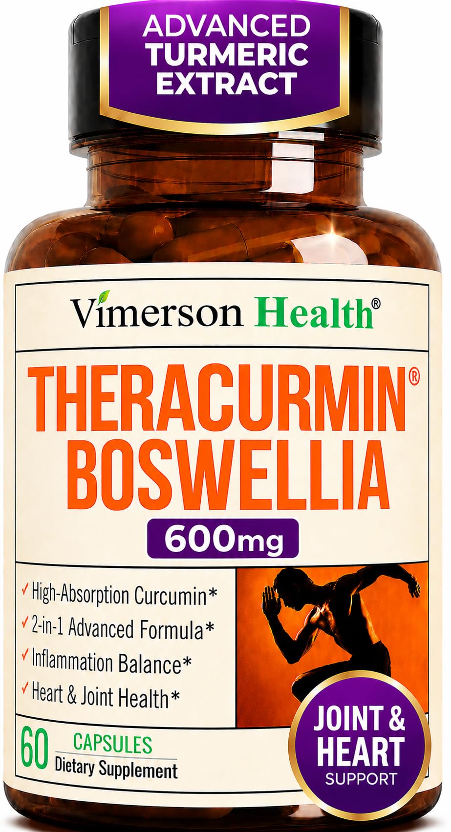 Vimerson Health Boswellia Serrata Supplement bottle front view