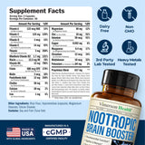 Vimerson Health Brain support Supplement bottle with flip-top