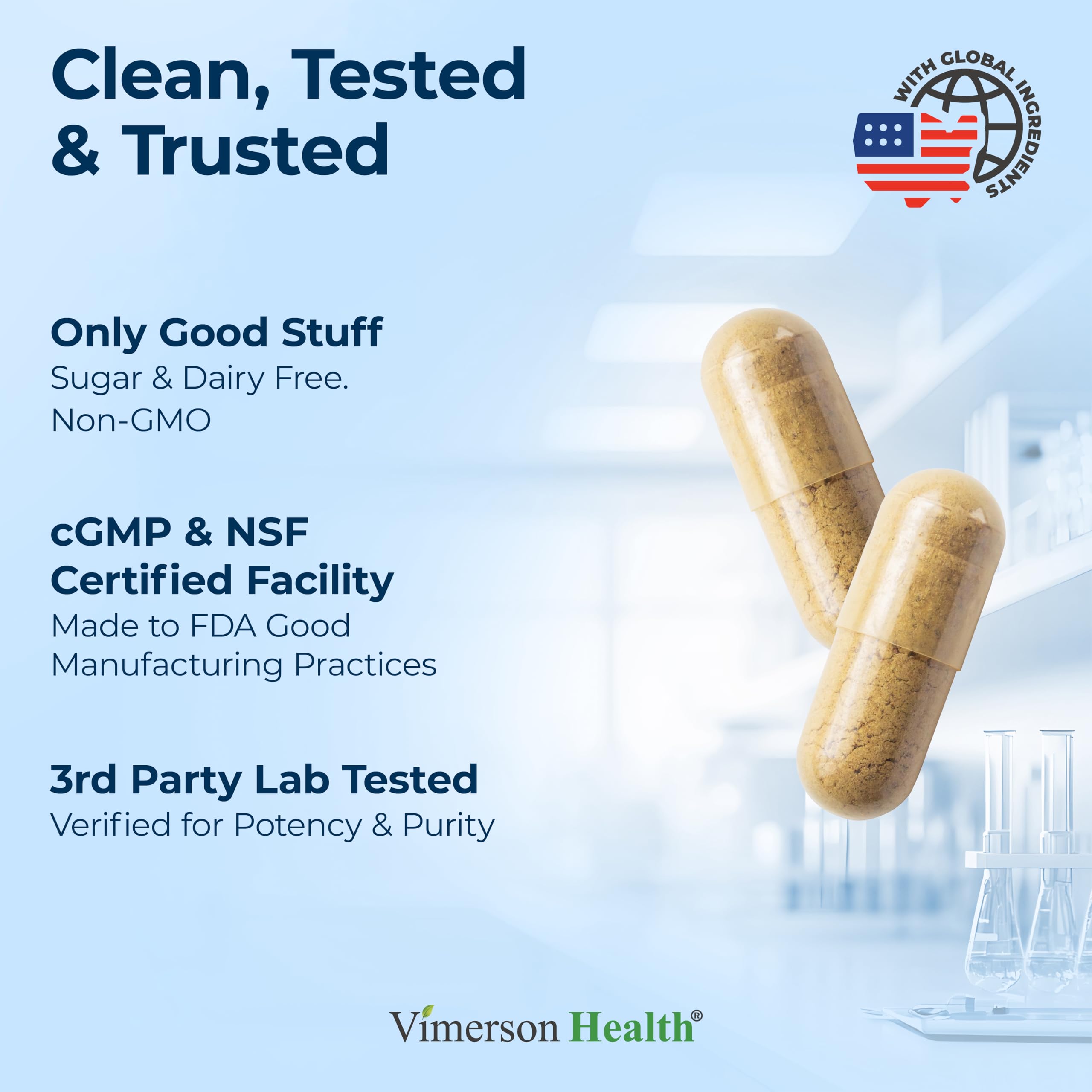 Vimerson Health Brain support Supplement ingredients list