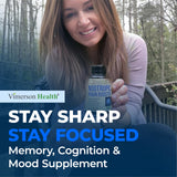 Vimerson Health Brain support Supplement with a measuring spoon
