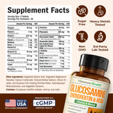 Vimerson Health Chondroitin Supplement back view with ingredient list