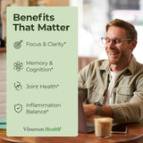 Vimerson Health Ginkgo Biloba Turmeric Capsules side view