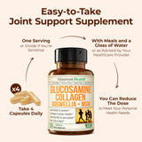 Vimerson Health Joint Support Supplement displayed with fresh herbs