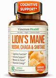 Vimerson Health Lion's Mane Mushroom Capsules front view