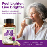 Vimerson Health Liver Cleanse & Repair 60 Capsules on a wooden table