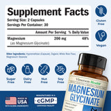 Vimerson Health Magnesium Glycinate 200mg capsules close-up