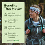 Vimerson Health Moringa Leaf Powder Capsules side view