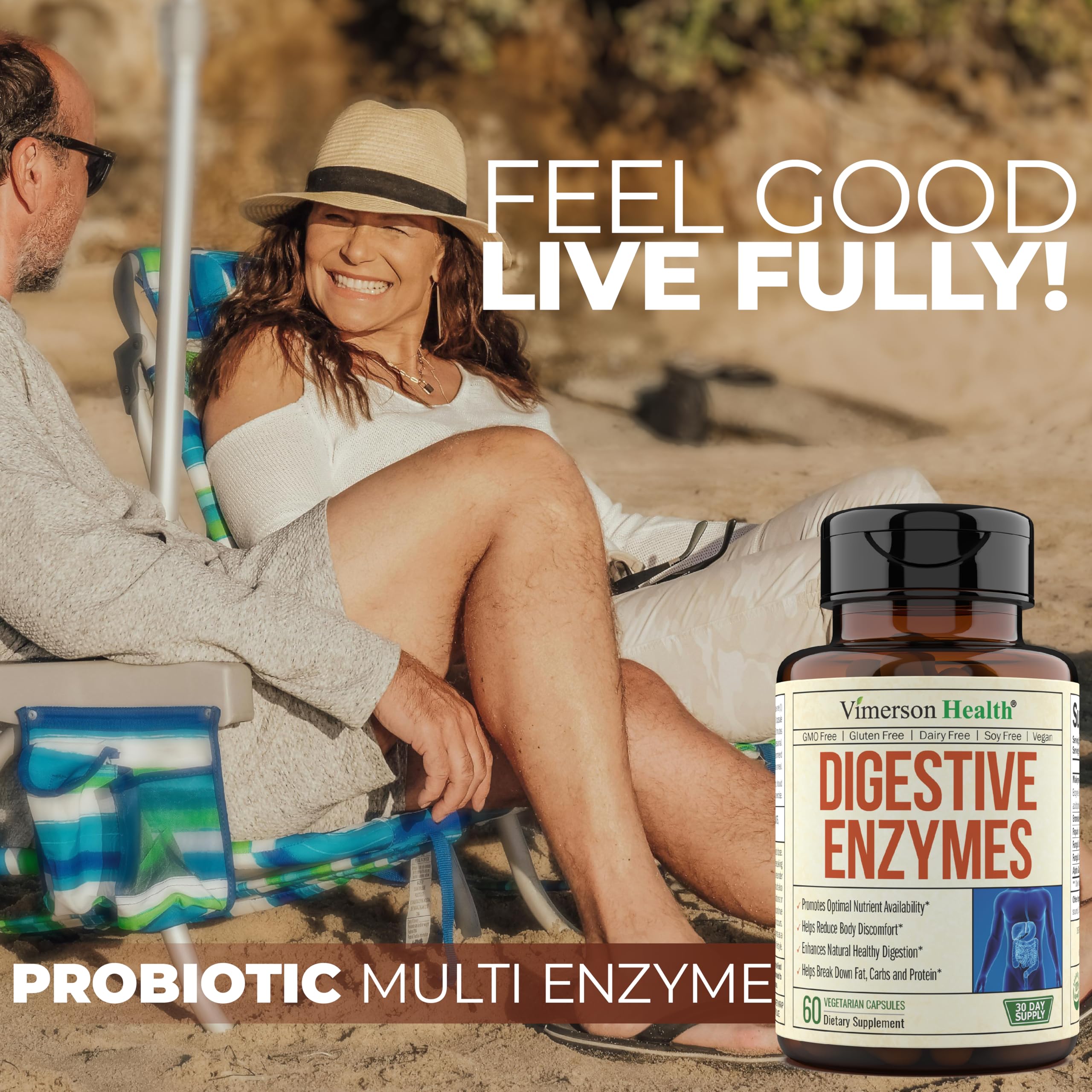 Vimerson Health Multi-Enzymes in a lifestyle setting