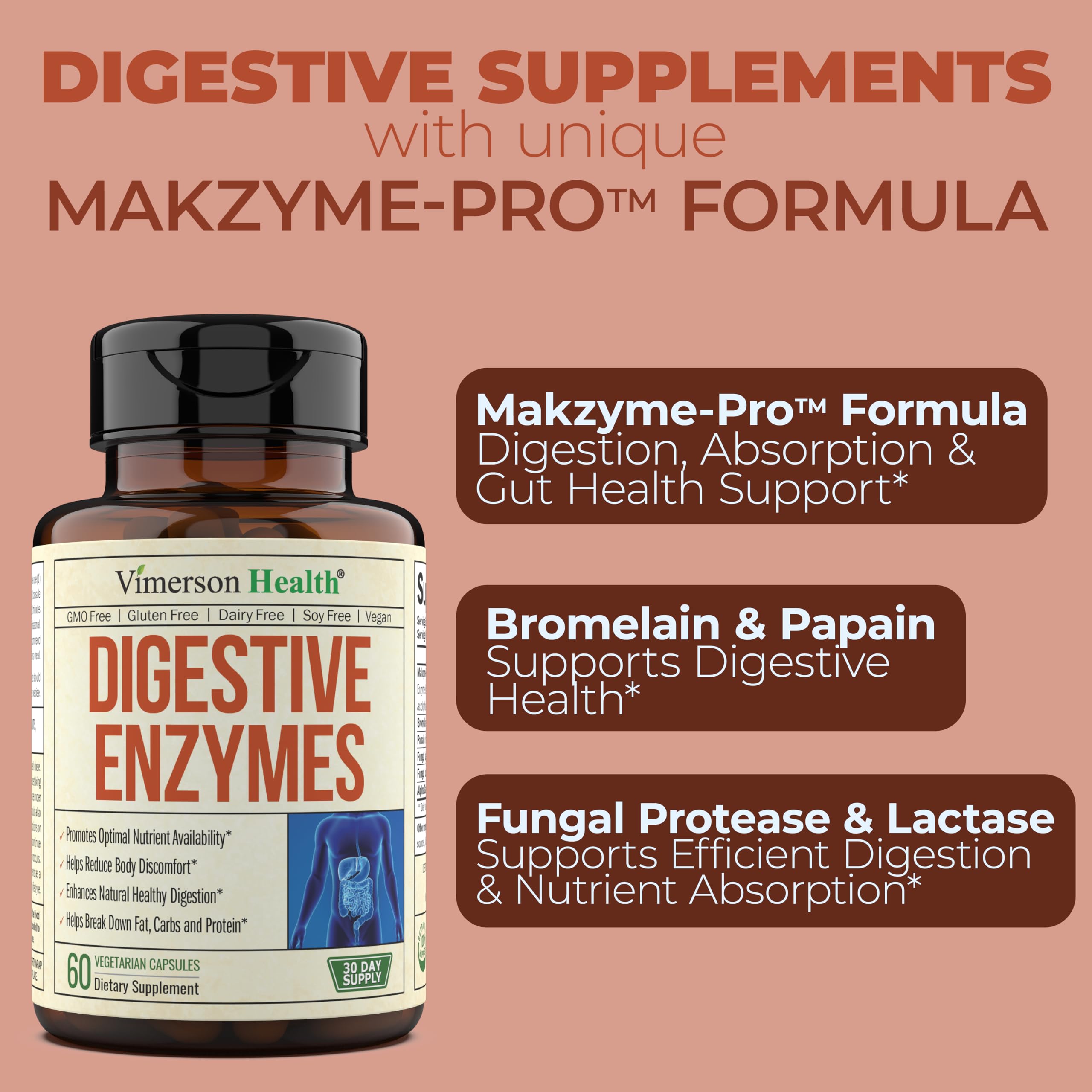 Vimerson Health Multi-Enzymes product packaging
