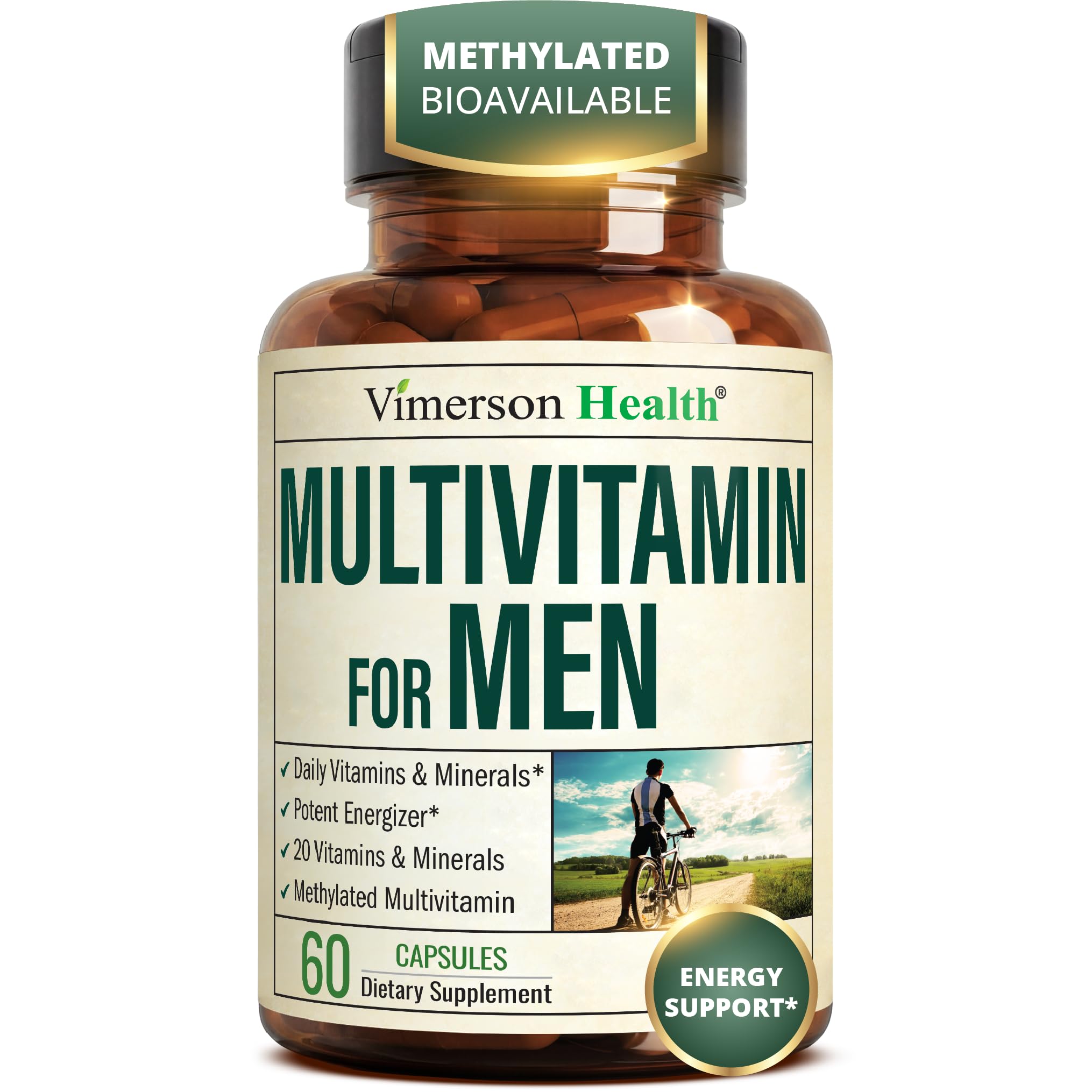 Vimerson Health Multiminerals for Men 68g front view