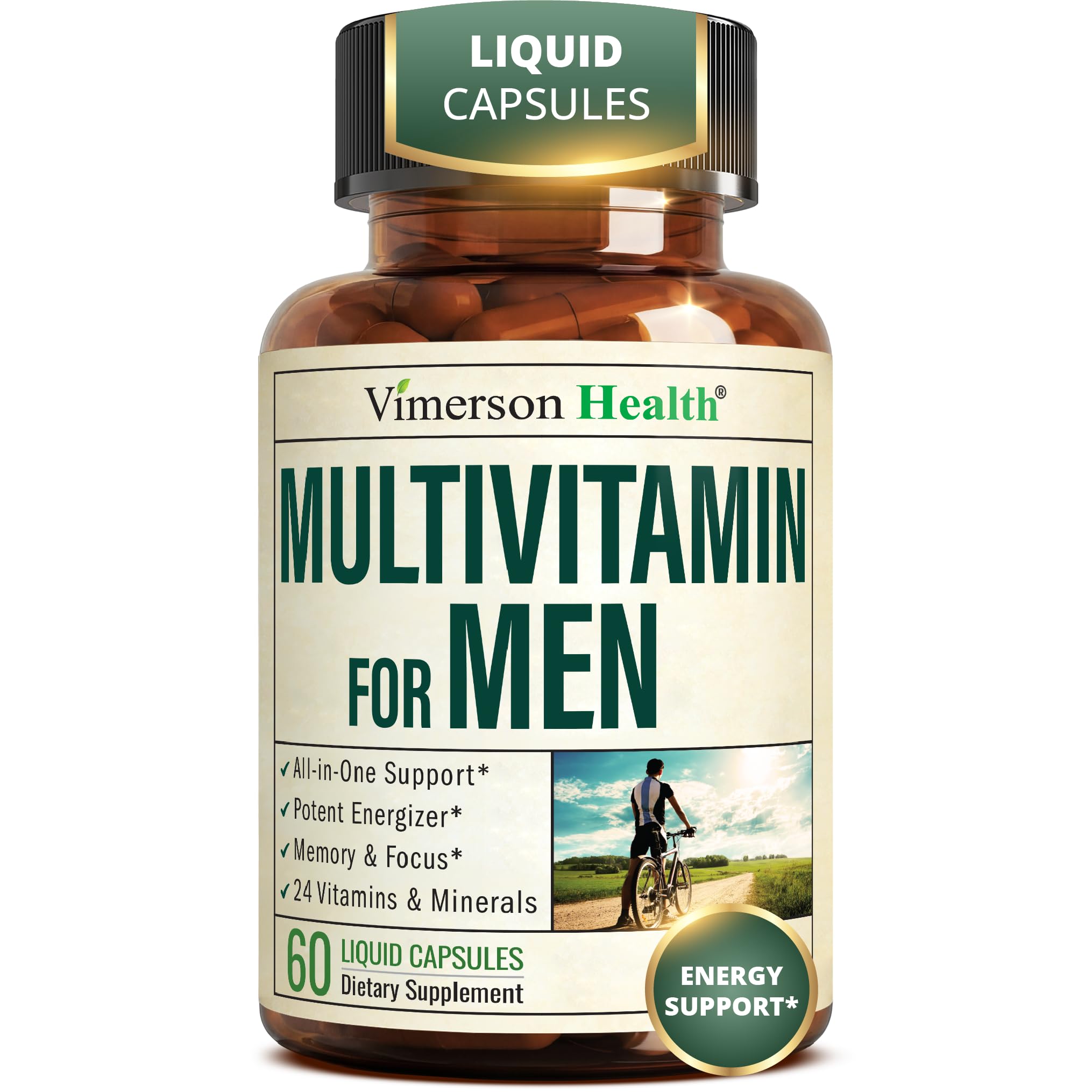 Vimerson Health Multiminerals Supplement for Men front view