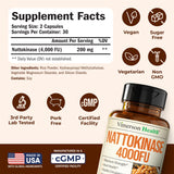 Vimerson Health Nattokinase 4000 FU Capsules bottle with label