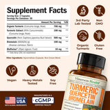 Vimerson Health Quercetin Supplement 500mg back view
