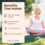 Vimerson Health Quercetin Supplement 500mg side view
