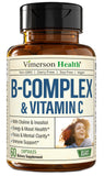 Vimerson Health Super B Complex Vitamins front view with label