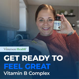 Vimerson Health Super B Complex Vitamins with fresh fruits