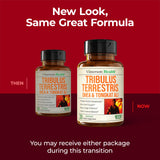 Vimerson Health Tribulus Terrestris Supplement 200mg capsules with measuring spoon