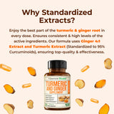 Vimerson Health Turmeric and Ginger Supplement in a lifestyle setting