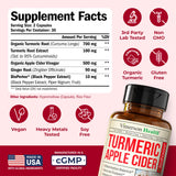 Vimerson Health Turmeric Apple Cider Vinegar Capsules bottle with label