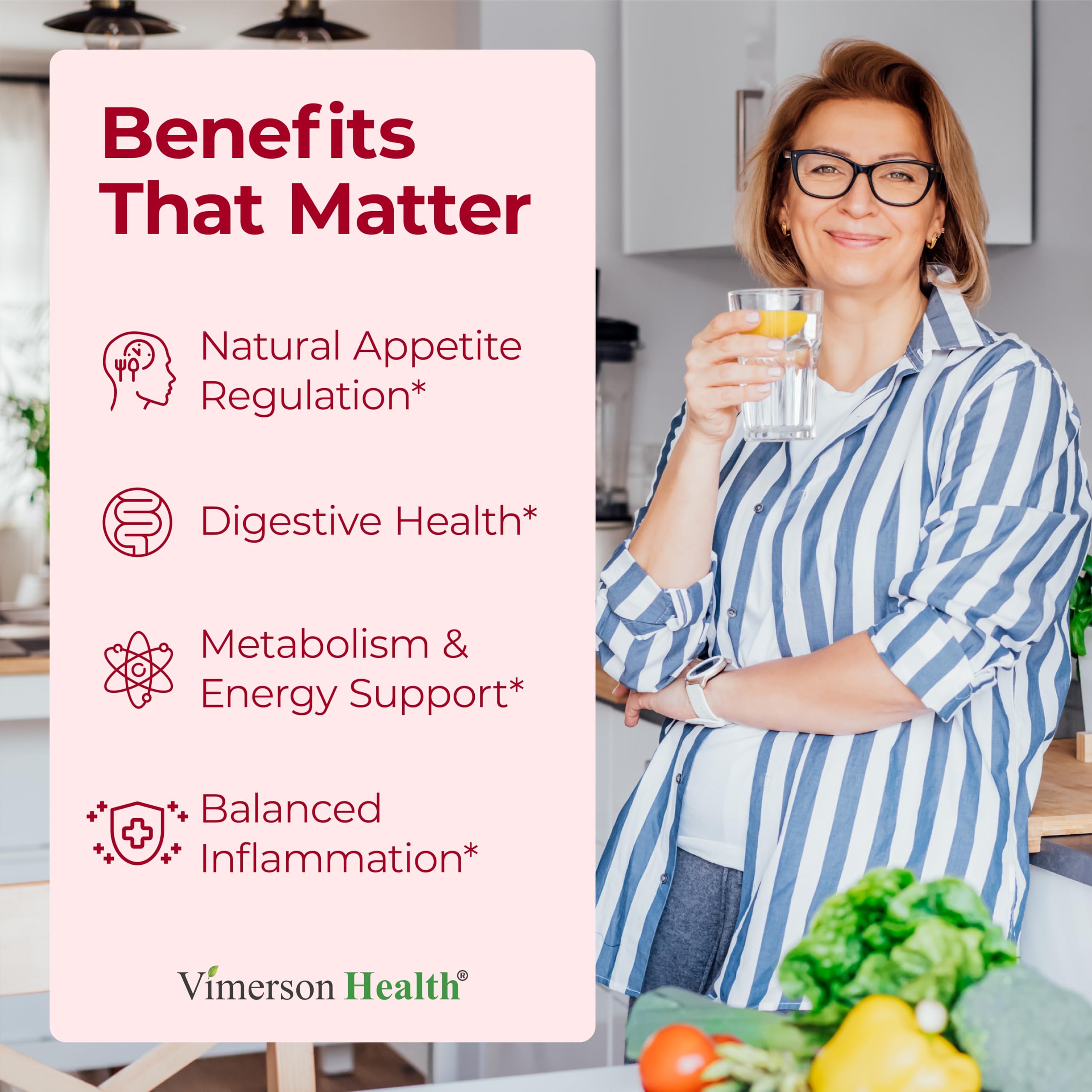 Vimerson Health Turmeric Apple Cider Vinegar Capsules side view