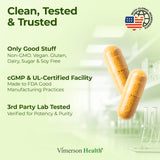 Vimerson Health Turmeric Curcumin Supplement 900mg packaging