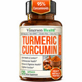 Vimerson Health Turmeric Curcumin Supplement bottle front view