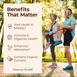 Vimerson Health Turmeric Curcumin Supplement bottle side view