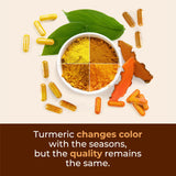 Vimerson Health Turmeric Curcumin Supplement displayed with a glass of water