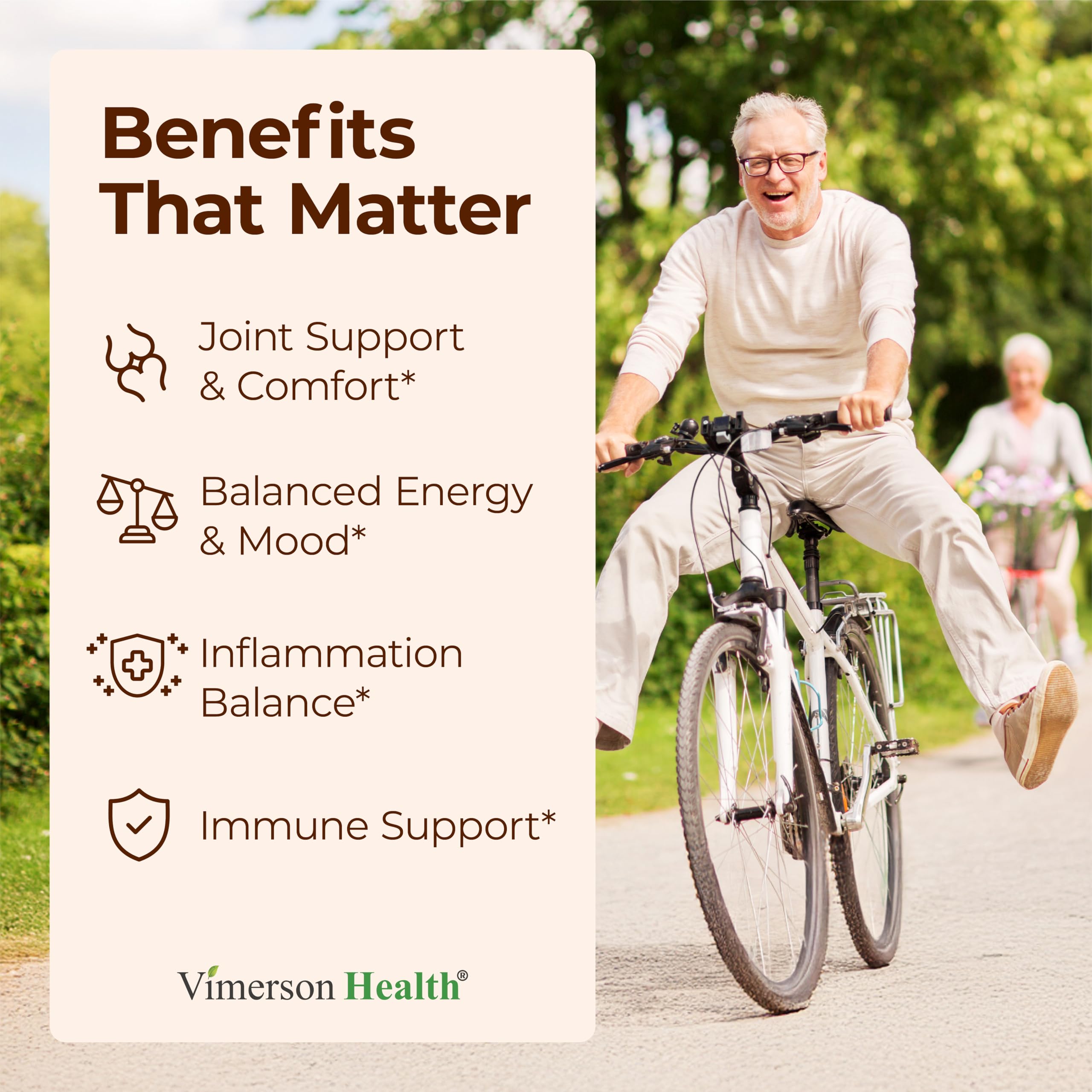 Vimerson Health Turmeric Supplement side view showing capsule