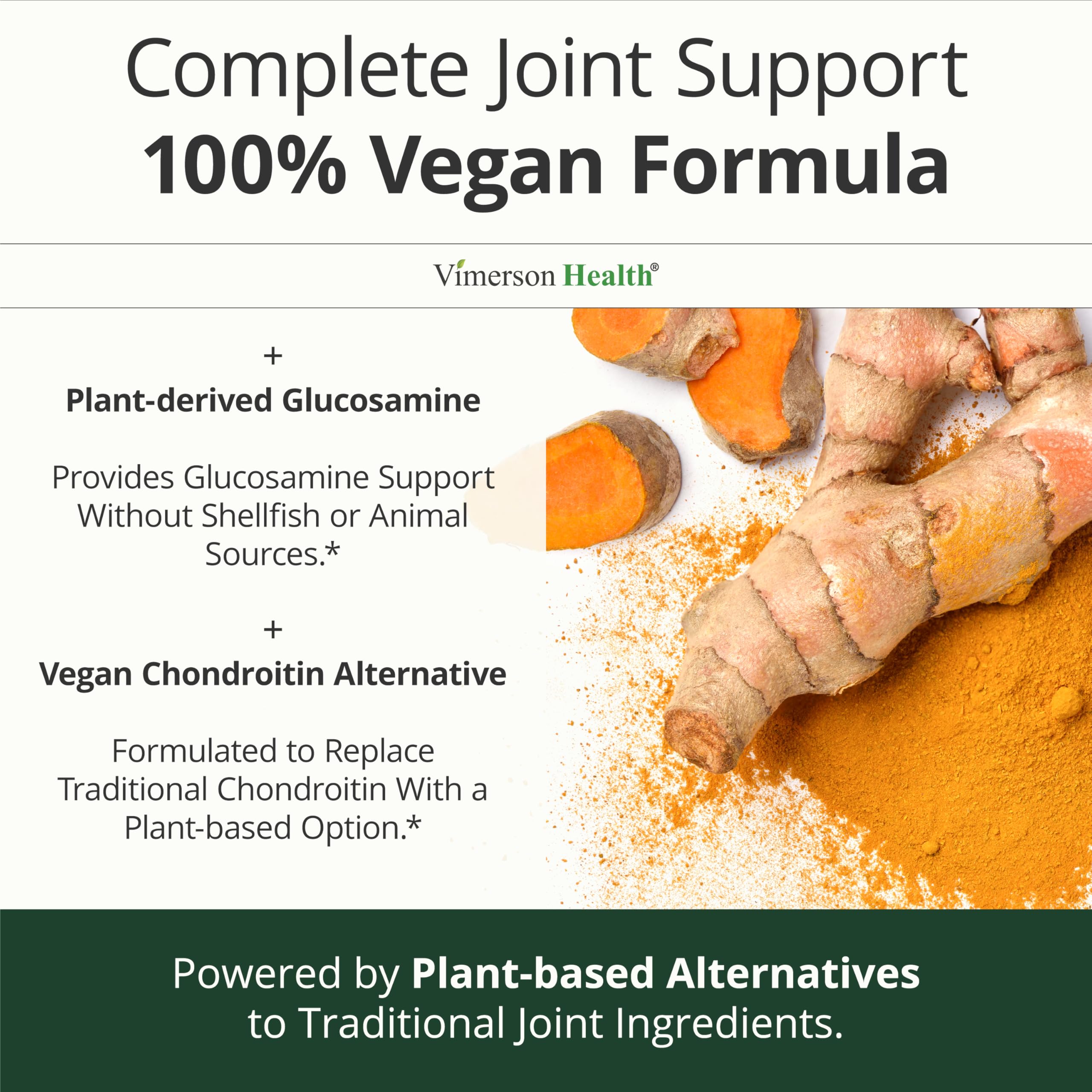 Vimerson Health Vegan Chondroitin Joint Support Supplement capsule close-up