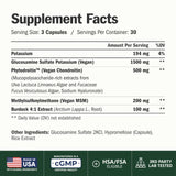 Vimerson Health Vegan Chondroitin Joint Support Supplement side view