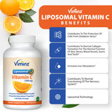 Viminz Liposomal Vitamin C 1500mg capsule close-up