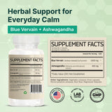 VINATURA Blue Vervain Advanced supplement capsules close-up