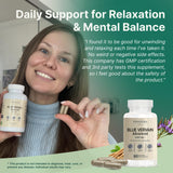 VINATURA Blue Vervain Advanced supplement in a lifestyle setting
