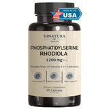 VINATURA Brain Health Supplement bottle front view