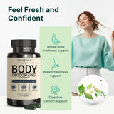 VINATURA Chlorophyll Capsules back view with ingredient list