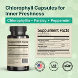 VINATURA Chlorophyll Capsules side view showing capsule size
