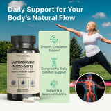 VINATURA Circulation Support Supplement capsules in a bowl