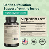 VINATURA Circulation Support Supplement packaging side view