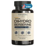 VINATURA Dihydroberberine with Ceylon Cinnamon 250mg capsules front view