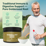 VINATURA Goldenseal Root Powder 4OZ with measuring spoon