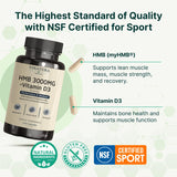 VINATURA HMB Supplements 3000mg side view showing capsule details